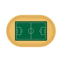 calcio icone con arbitri oggetti, obiettivo, trofeo, sfera, stivali. calcio supporto squadra e fan elementi illustrazione. vettore