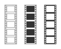 cinema striscia icona. illustrazione. vettore