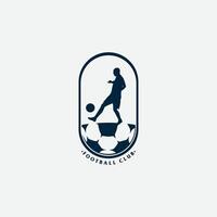 pianeta calcio logo vettore