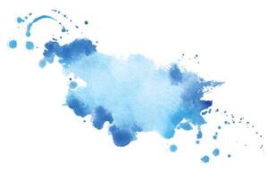 grungy stile blu colore inchiostro schizzare astratto sfondo design vettore