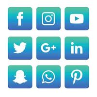 social media icone piatte tecnologia, rete. sfondo gruppo faccina sorridente vendita. condividi, mi piace, illustrazione vettoriale twitter, youtube, whatsapp, snapchat, facebook, instagram, tiktok, tok