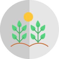 agricolo automationc piatto scala icona design vettore