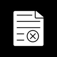 file formato glifo rovesciato icona design vettore