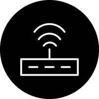 Icona del router di vettore