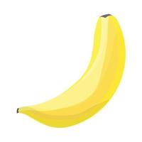 cartone animato banana frutta cibo oggetto vettore