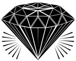 diamante illustrazione illustrazione vettore
