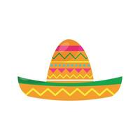 messicano sombrero illustrazione di tradizionale cappello vettore