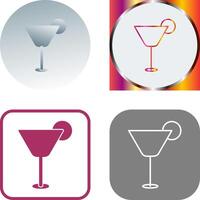 cocktail bevanda icona design vettore