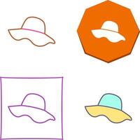 cappello icona design vettore