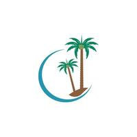 logo della palma vettore