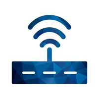 Icona del router di vettore