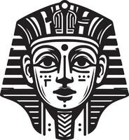 Tutankhamon maschera design vettore