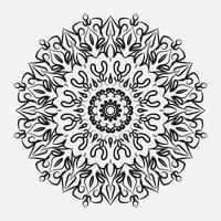 elementi di decorazione d'arte mandala modello circolare vettore