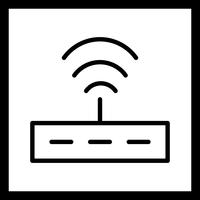 Icona del router di vettore