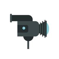 icona isolata dispositivo videocamera vettore