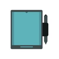 icona isolata dispositivo tecnologia tablet vettore
