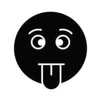 visivamente Perfetto muto emoji icona disegno, facile per uso e Scarica vettore