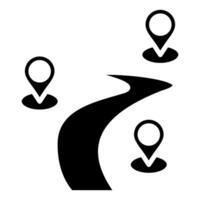 tabella di marcia pianificazione icona linea illustrazione vettore