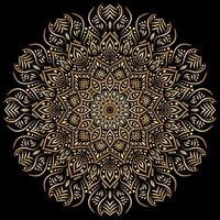 mandala arte per modello design Vintage ▾ decorazione, libro copertina, motivo, etnico progettazione, logo, sfondo, volantino, poster, banner, brochure, ornamento vettore