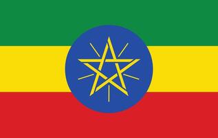 Immagine di Etiopia bandiera. Etiopia bandiera. nazionale bandiera di Etiopia. Etiopia bandiera illustrazione. Etiopia bandiera immagine. Etiopia bandiera Immagine vettore