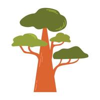 eucaliptus albero icona clipart avatar logotipo isolato illustrazione vettore