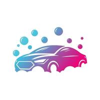 auto lavare logo modello, auto lavare logo elementi, auto lavare logo illustrazione vettore