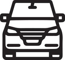 auto icona nel lineare stile. trasporto simbolo. illustrazione. vettore