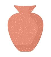 illustrazione di vaso di ceramica vettore