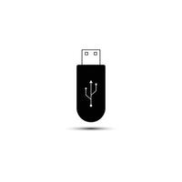USB icona, disco flash illustrazione vettore
