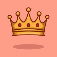 illustrazione corona re. design corona Regina. corona re o Regina design illustrazione e icona per sito web, digitale e Stampa vettore