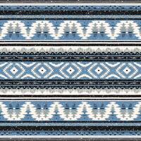 etnico astratto ikat art. modello senza cuciture in stile tribale, popolare e messicano. ornamento di arte geometrica azteca print.design per moquette, carta da parati, abbigliamento, avvolgimento, tessuto, copertina, tessile vettore