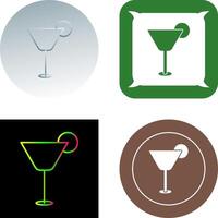 cocktail bevanda icona design vettore