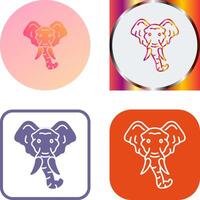 elefante icona design vettore