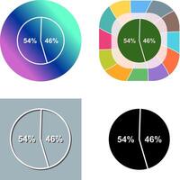 candidato statistiche icona design vettore