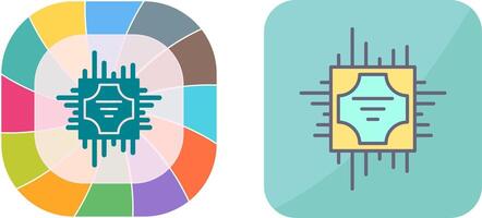processore icona design vettore