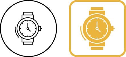 orologio da polso icona design vettore