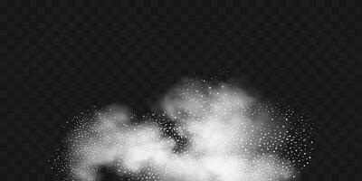 Immagine di un' neve tempesta, polvere o nuvole. vettore
