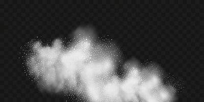 Immagine di un' neve tempesta, polvere o nuvole. vettore