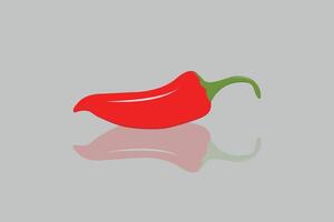 rosso chili design modello vettore