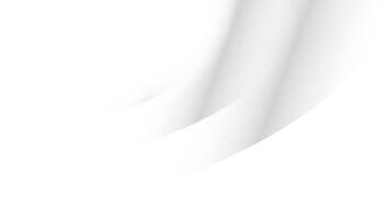 astratto bianca e grigio colore, moderno design strisce sfondo con geometrico il giro forma. illustrazione. vettore