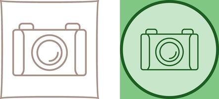 disegno dell'icona della fotocamera vettore