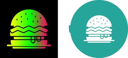 disegno dell'icona dell'hamburger vettore