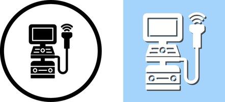 ultrasuono macchina icona design vettore