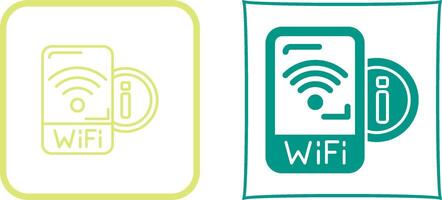 Wi-Fi segnale icona design vettore