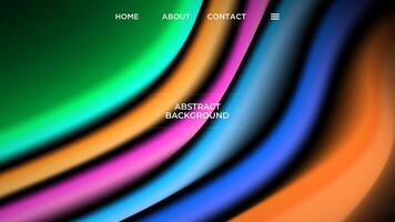 astratto buio sfondo elegante pendenza maglia liscio arcobaleno colorato design modello bene per moderno sito web, sfondo, copertina design vettore