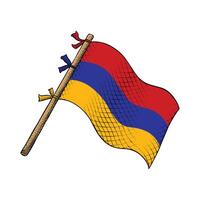 Armenia nazione bandiera vettore