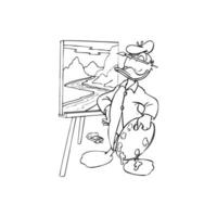 disney personaggio donald anatra disegno cartone animato animazione vettore