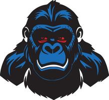 gorilla arte design vettore