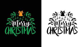 buon natale t-shirt design vettore