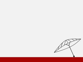 sfondo del giorno della cultura giapponese o design della cartolina d'auguri. illustrazione di wagasa o ombrello tradizionale giapponese su uno sfondo bianco e un'area di spazio copia. vettore